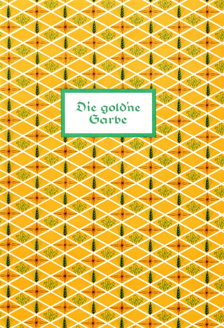 Die gold'ne Garbe für Gesang und Klavier