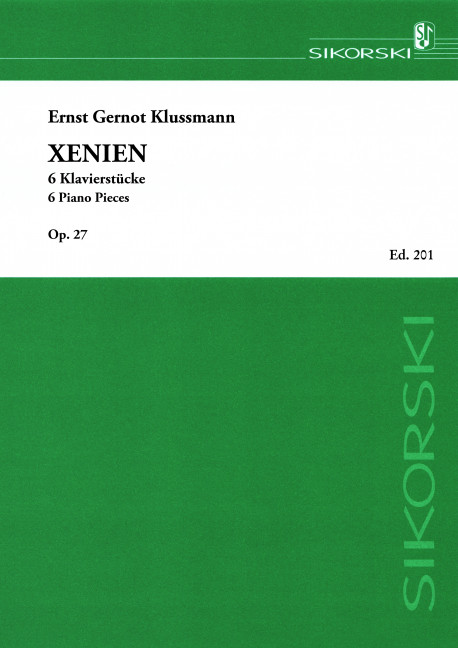 Xenien 6 Klavierstücke