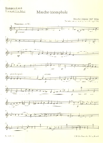 Marche triomphale für Orgel und