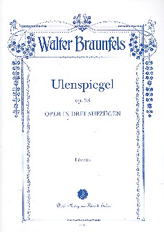 Ulenspiegel op.23 Libretto