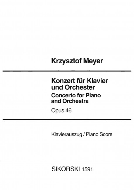 Konzert für Klavier und Orchester
