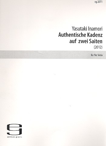 Authentische Kadenz auf 2 Saiten