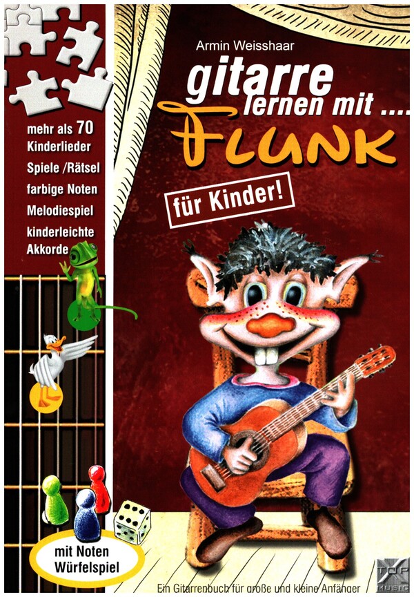 Gitarre lernen mit Flunk für Kinder (+CD)