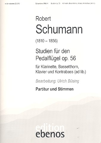 Studien für den Pedalflügel op.56