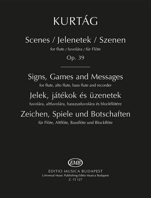 Szenen op.39  und  Zeichen, Spiele und Botschaften