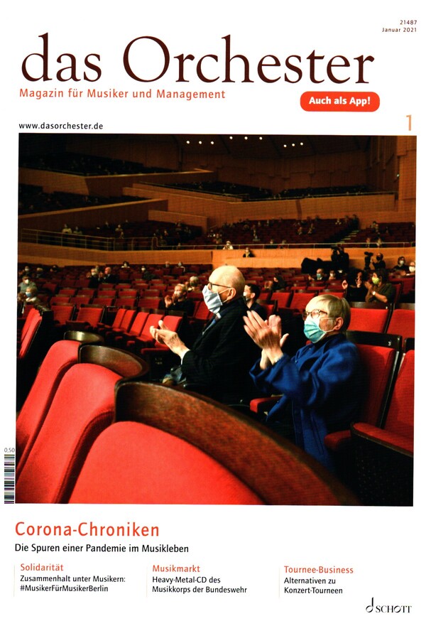 Das Orchester Januar 2021