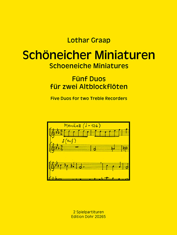 Schöneicher Miniaturen - 5 Duos
