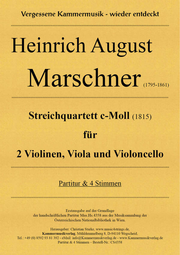 Streichquartett c-Moll