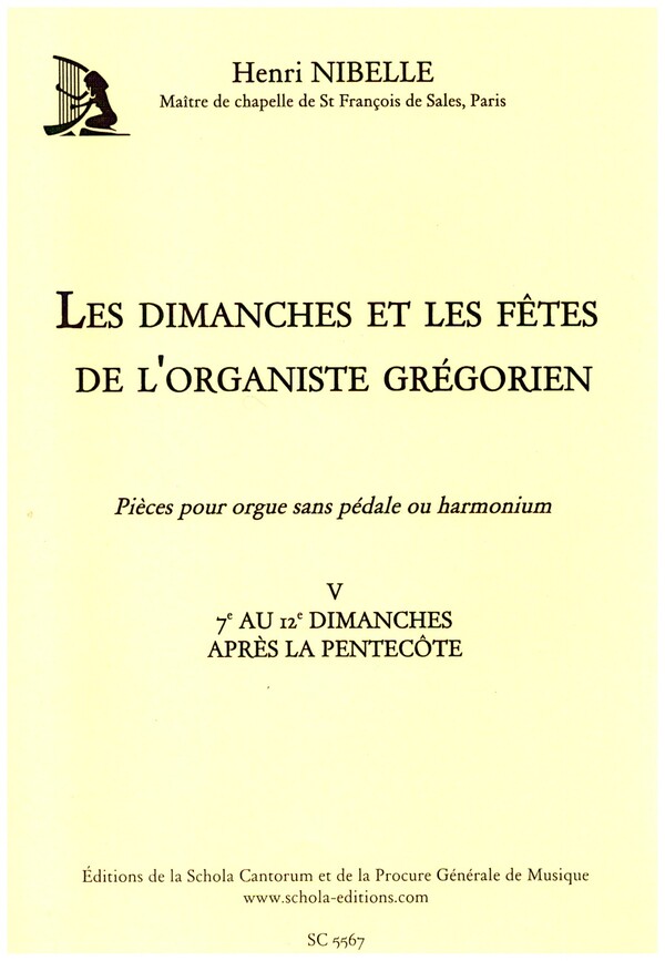 Les dimanches et les fêtes de l'organiste grégorien vol.5
