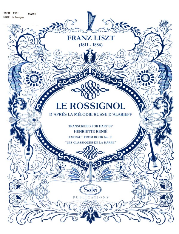 Le rossignol - d'après la mélodie russe d'Alabieff