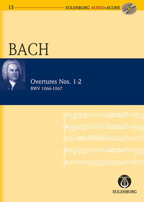 Ouvertüren Nr.1-2 BWV1066-1067 (+CD)