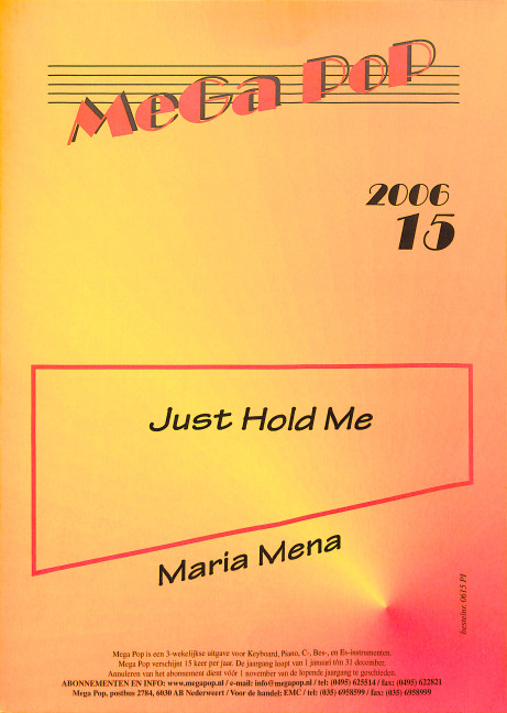 Just hold me: Einzelausgabe