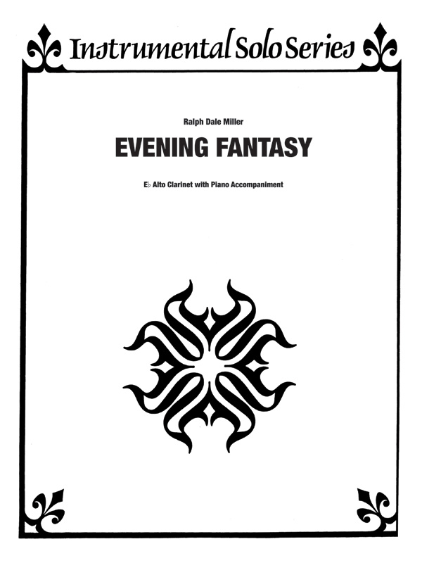 Evening Fantasy for alto clarinet