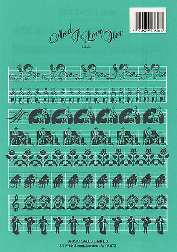 And I love her for female chorus (SSA)