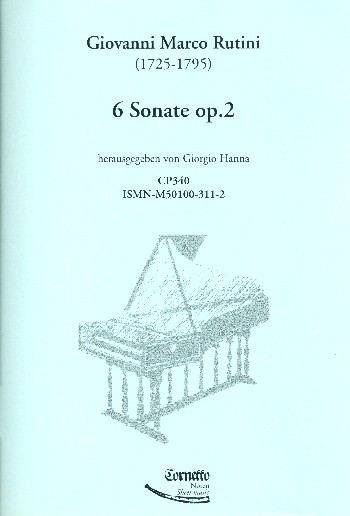 6 Sonaten op.2 for Harpsichord