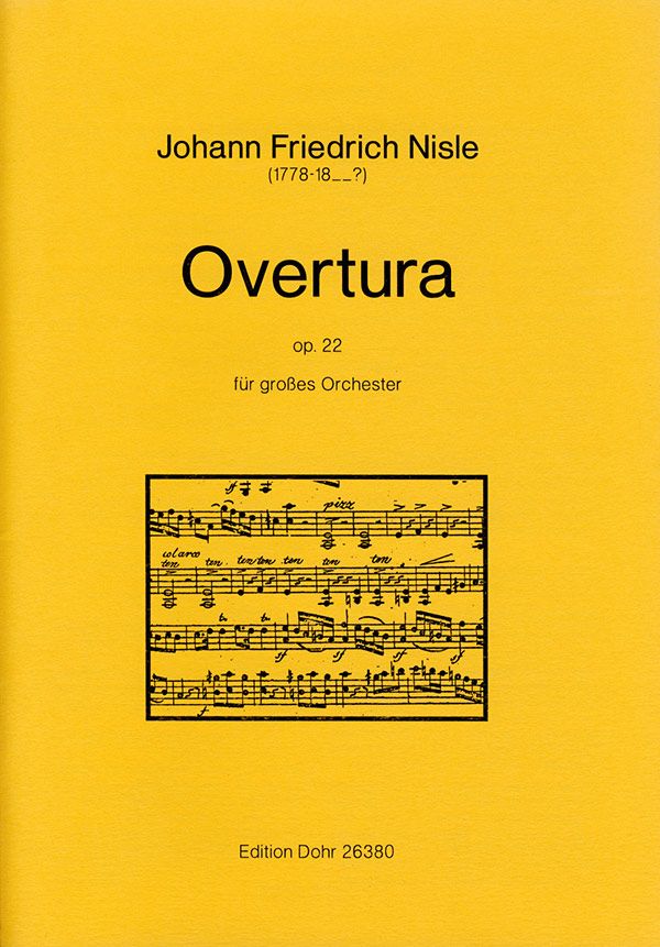 Overtura op.22 für Orchester
