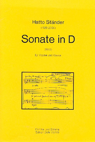 Sonate D-Dur