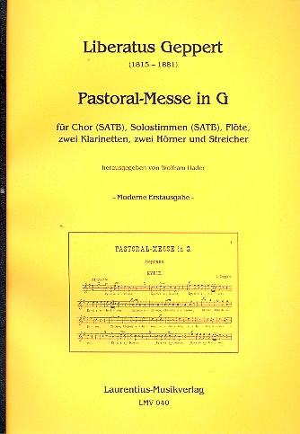Pastoralmesse-Messe G-Dur