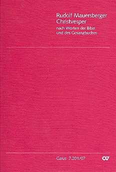 Christvesper nach Worten der Bibel und des Gesangbuches  