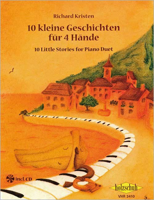 10 kleine Geschichten für 4 Hände (+CD)