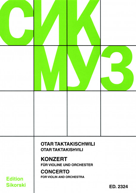 Konzert  für Violine und Orchester