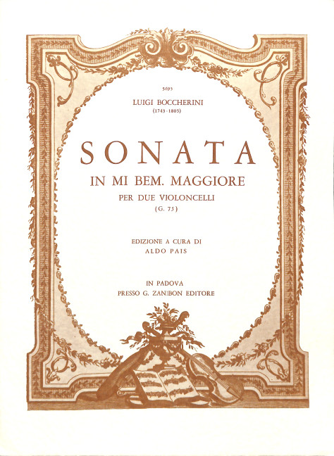 Sonate Es-Dur für 2 Violoncelli