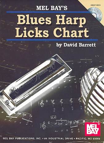 Blues Harp Licks Chart (+CD):