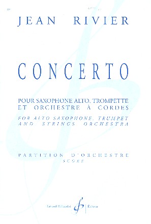 Concerto pour saxophone alto,