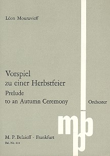 Vorspiel zu einer Herbstfeier