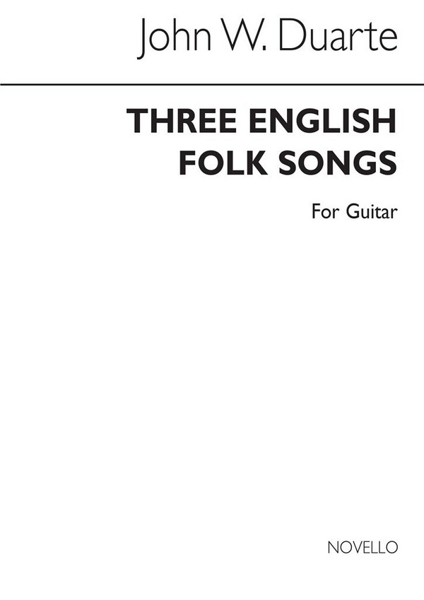 3 English Folk Songs