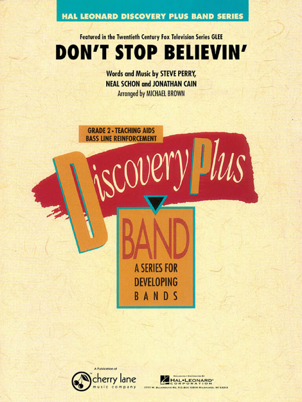 Don't stop believin: