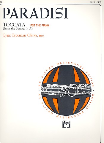 Toccata from the Sonata a major