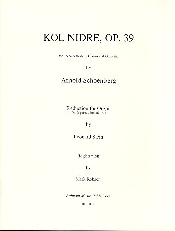Kol Nidre op.39 