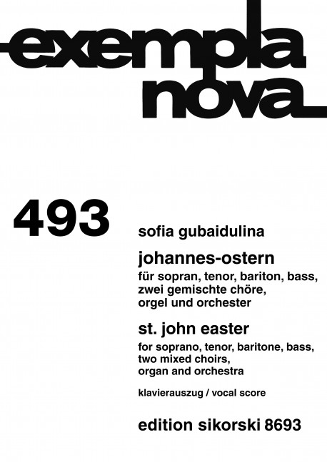 Johannes-Ostern für Soli, gem Chor,