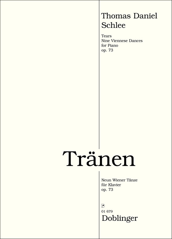 Tränen op.73 für Klavier