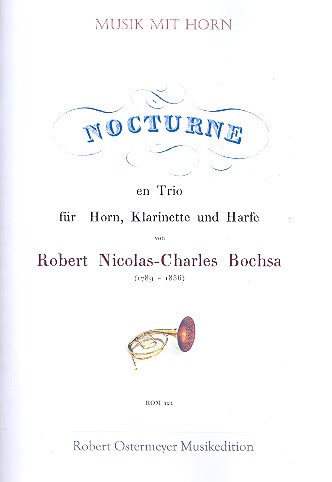 Nocturne en Trio für Horn, Klarinette (Vl)