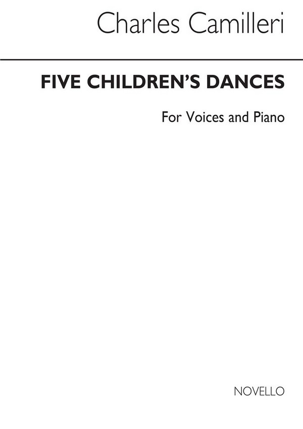 5 Children's Dances for voices and piano