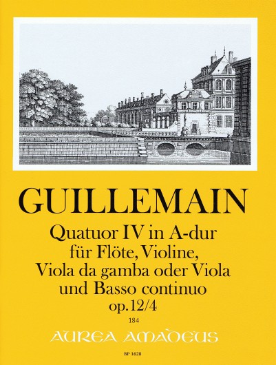 Quatuor A-Dur Nr.4 op.12,4 für Flöte,