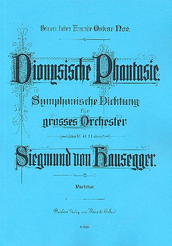 Dionysische Phantasie für großes