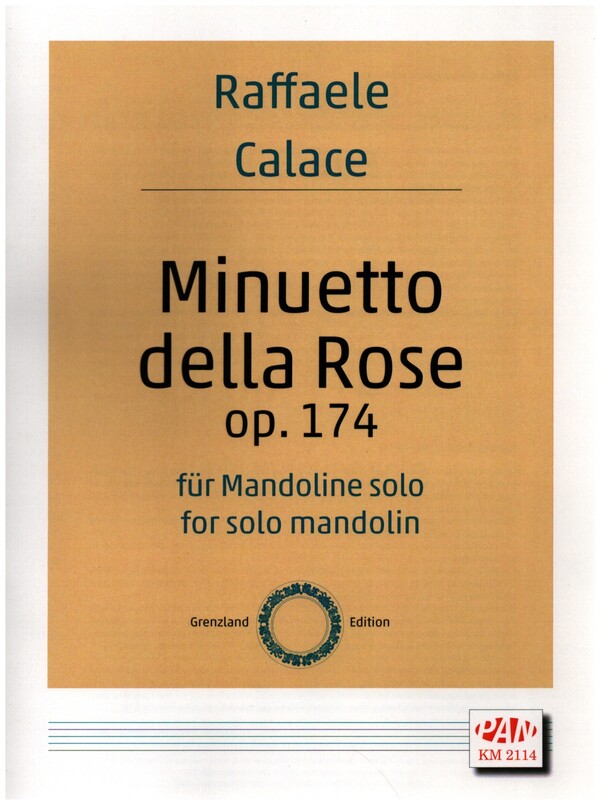 Minuetto della Rose op.174 für Mandoline