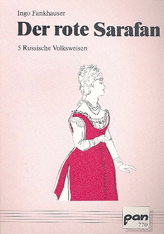 Der rote Sarafan für