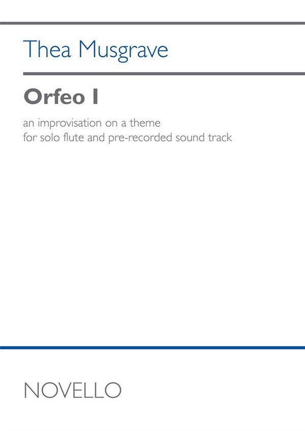Orfeo 1 - An Improvisation on a theme