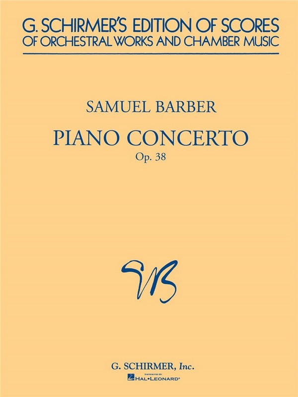 Concerto op.38 for Piano and