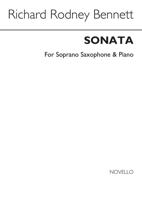 Sonata for Soprano Saxophone