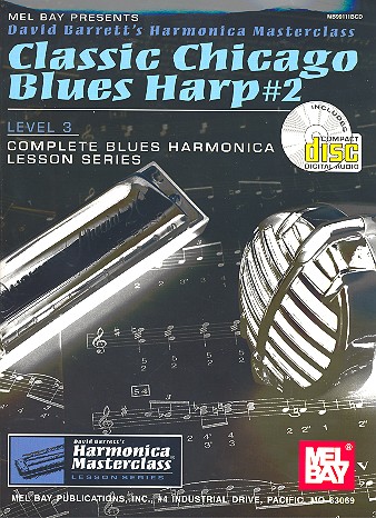 Classic Chicago Blues Harp Vol.2 (+online audio):