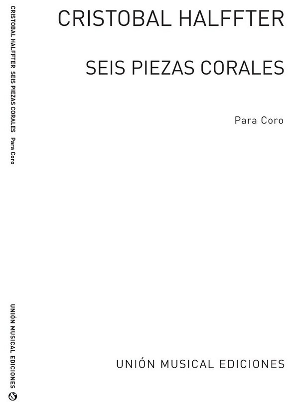 6 Piezas Corales para Coro