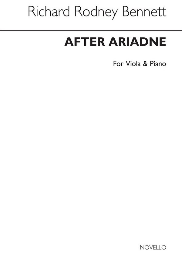 After Ariadne for Viola and Piano