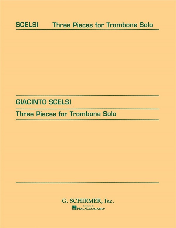 3 Pieces for Trombone