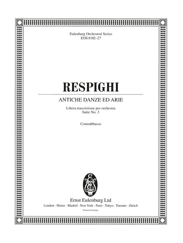 Antiche Danze ed Arie Nr.3