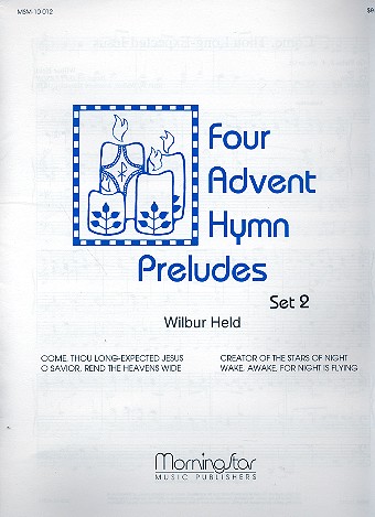 4 Advent Hymn Preludes Set 2